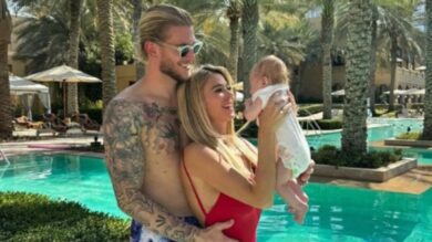 Diletta Leotta, momenti di dolcezza con Loris Karius e Aria: “Tutto”