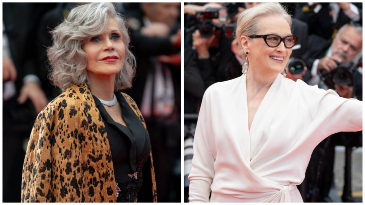 Cannes 2024, primo red carpet: Jane Fonda e Meryl Streep divine