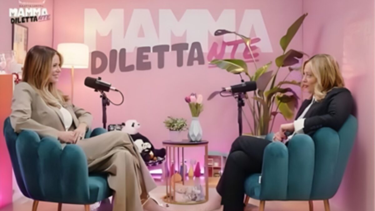 Diletta Leotta con Giorgia Meloni a Mamma Dilettante: “A mia madre devo tutto”