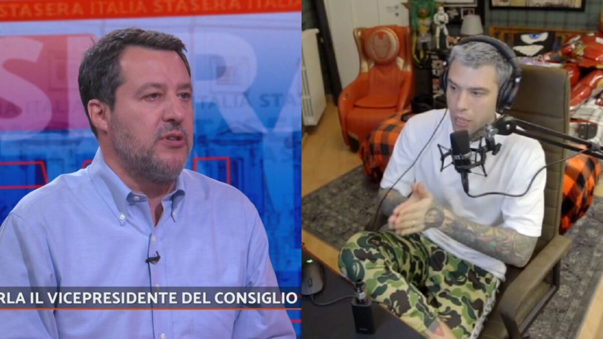 Fedez, lo scherzo telefonico a Matteo Salvini: la sua reazione