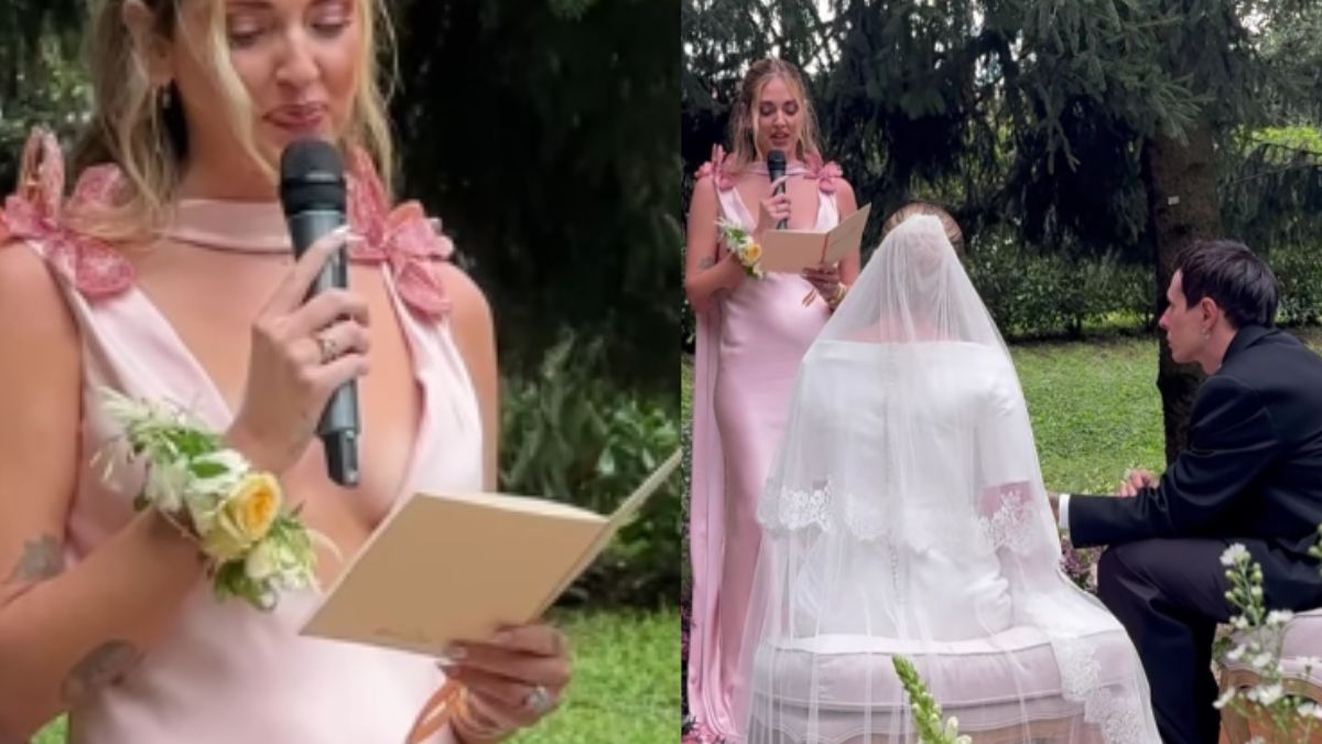 Chiara Ferragni, al matrimonio dell’amica Veronica Ferraro rivela: “A febbraio…”