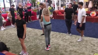 Grande Fratello, scontro tra Stefania Orlando e Eva Grimaldi durante le prove di danza